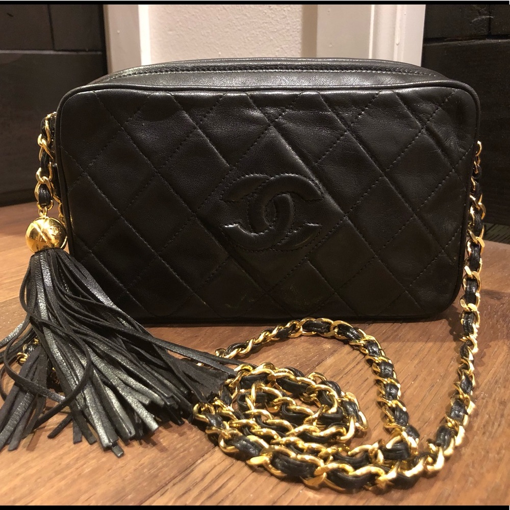 Chanel vintage camera bag - small